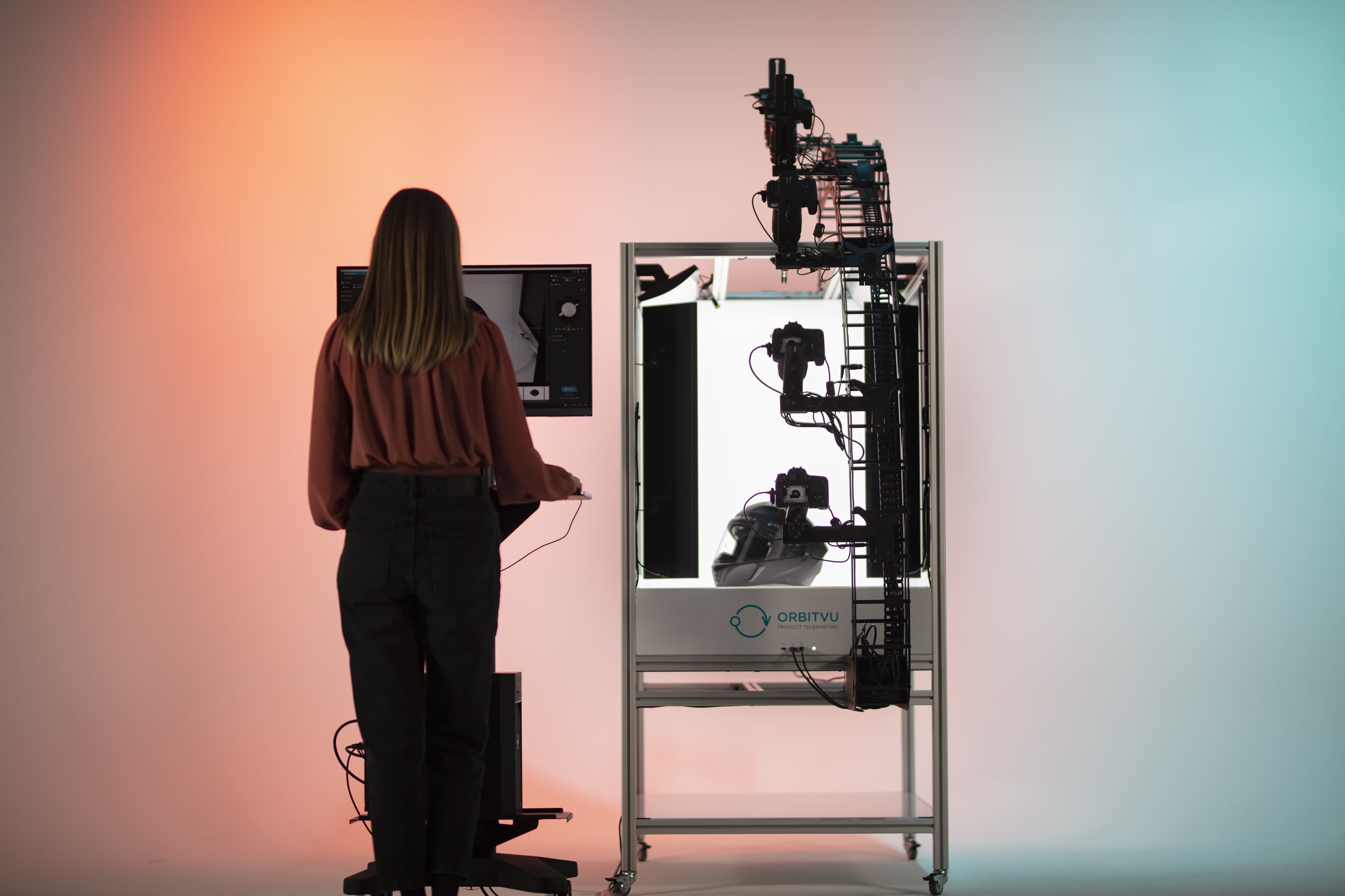 5 cameras simultaneously for realistic 3D animation
