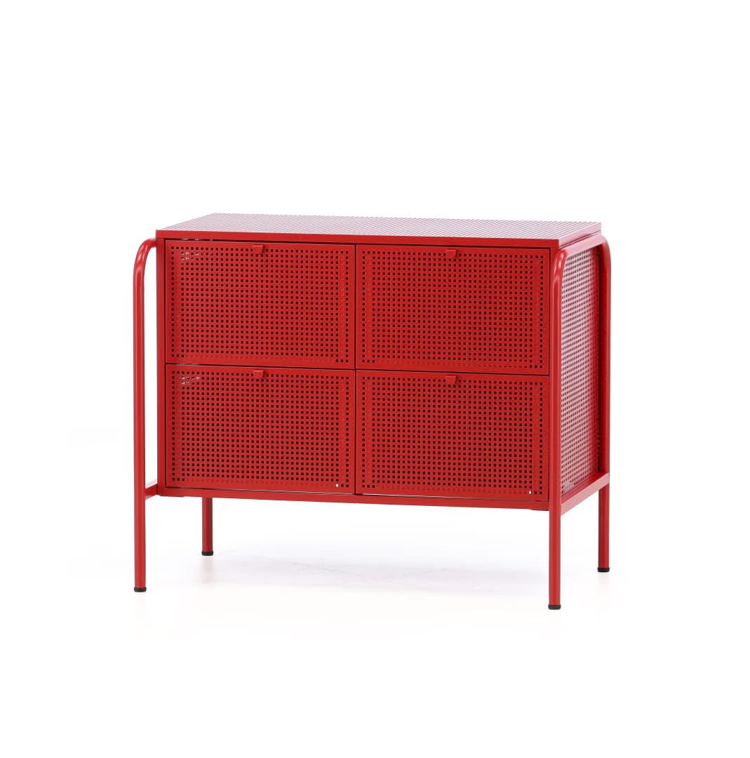 Red cabinet packshot