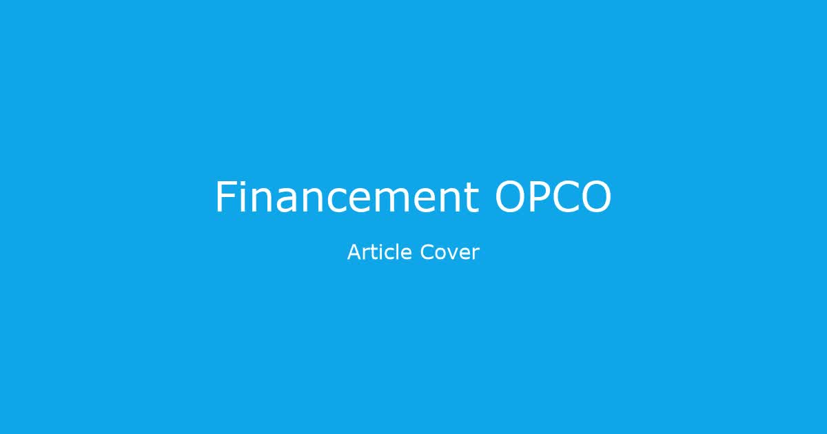 Financement OPCO pour formations photo produit